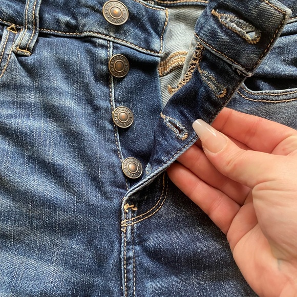 AMERICAN EAGLE hi-rise jegging size 8 long (4) - Picture 14 of 14